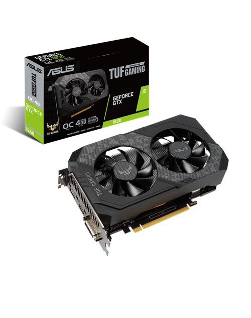  Asus TUF Gaming GeForce GTX 1650 OC 4GB GDDR6 Graphics Card